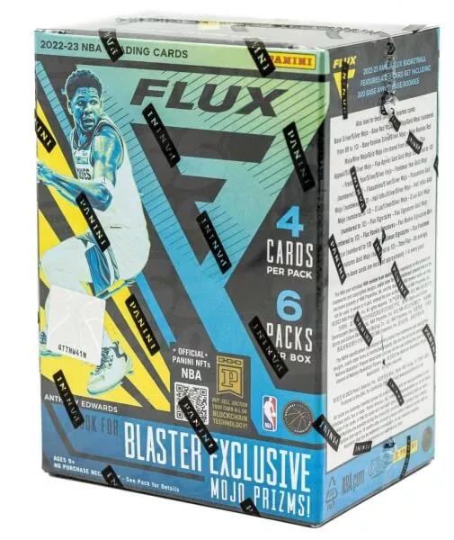 Veselý drak 2022 2023 NBA basketbalové karty Panini Flux Blaster Box