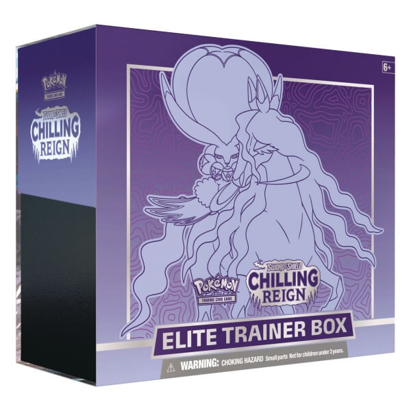 Pokémon Sword and Shield - Chilling Reign Elite Trainer Box - Shadow Rider Calyrex