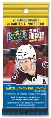 2020-21 NHL Upper Deck Extended Series Hockey Fat pack - hokejové karty