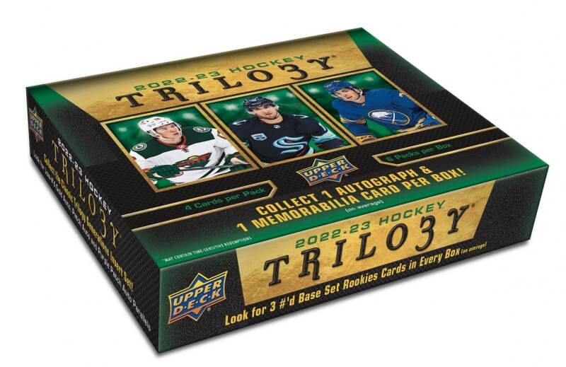 2022-2023 NHL Upper Deck Trilogy Hobby Box - hokejové karty