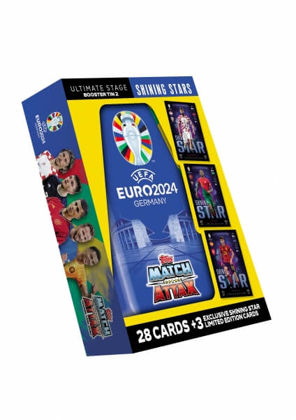 EURO 2024 Topps Match Attax Booster Tin 2 - Shining Stars