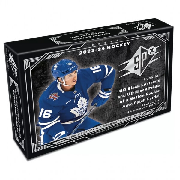 2023-2024 NHL Upper Deck SPx Hobby Box - hokejové karty