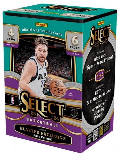 2023-2024 NBA karty Panini Select Basketball Blaster Box
