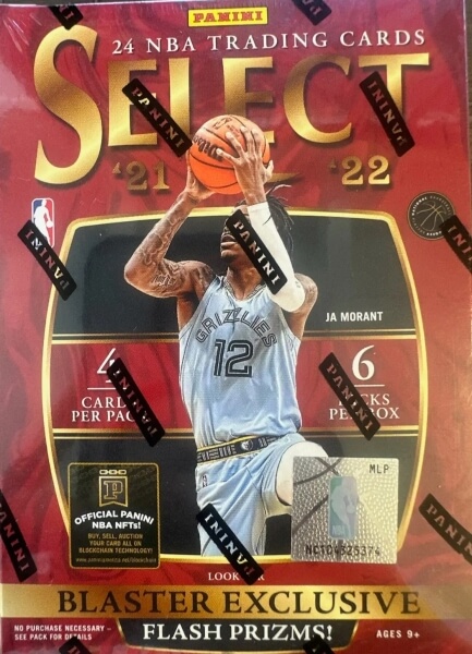 2021-2022 NBA karty Panini Select Blaster Box