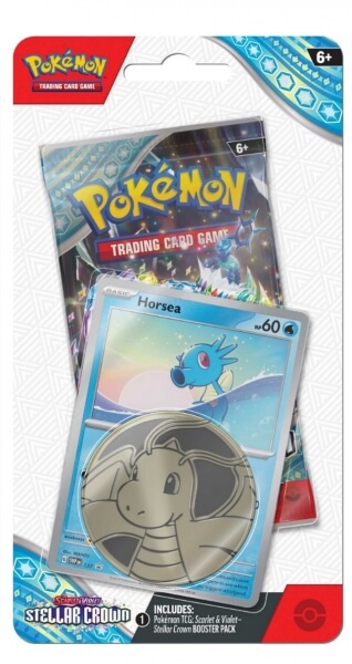 Levně Pokémon Stellar Crown Checklane Blister - Horsea