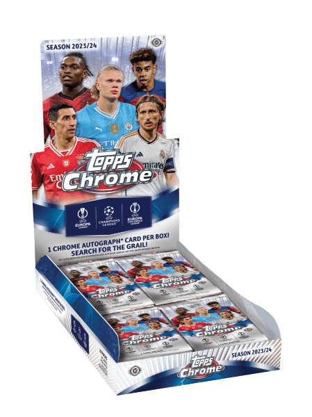 2023-2024 Topps Chrome UEFA Club Competition Hobby Box