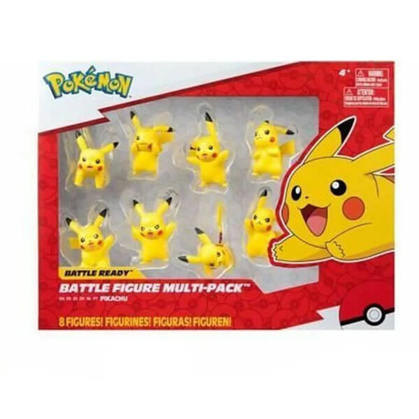 Pokémon akčné figúrky Pikachu - 8 ks