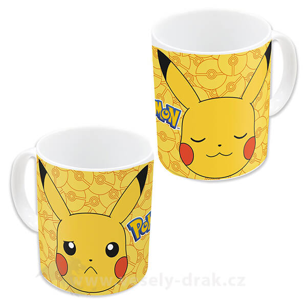 Žlutý hrnek Pokémon Pikachu - 320 ml