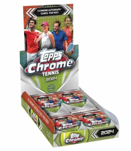 2024 Topps Chrome Tennis Hobby Box