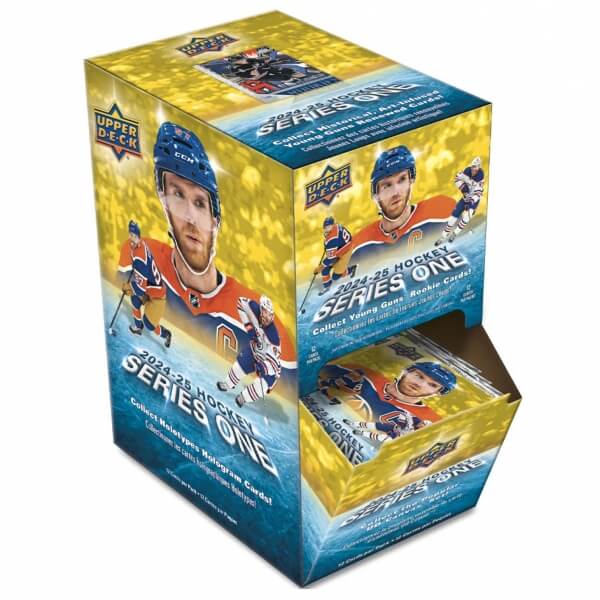 2024-2025 NHL Upper Deck Series One Gravity Feed Box - hokejové karty