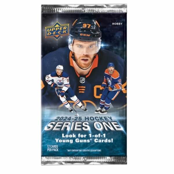 2024-2025 NHL Upper Deck Series One Hobby balíček - hokejové karty