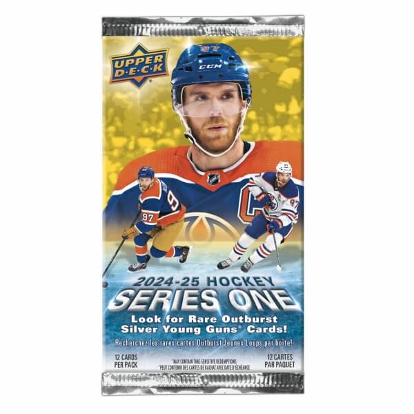 2024-2025 NHL Upper Deck Series One Gravity Feed Balíček - hokejové karty