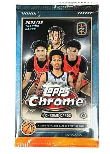 Veselý drak | 2022-2023 NBA karty Topps Chrome Overtime Elite Hobby balíček